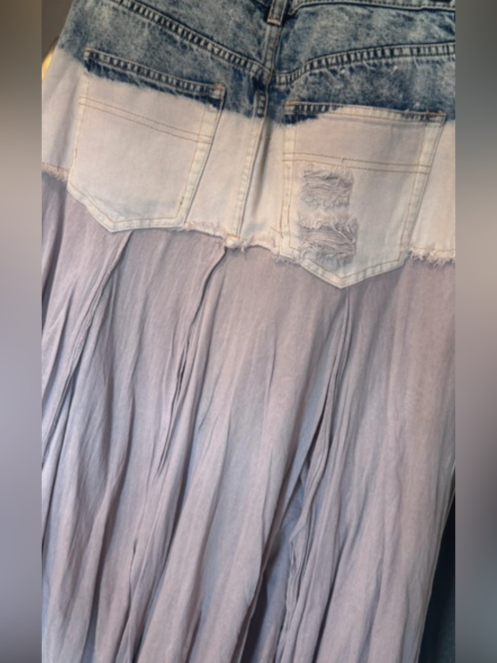 RARE FREE PEOPLE UNDER YOUR SPELL MAXI SKIRT | SIZE 8 (Medium ) - Picture 8 of 14